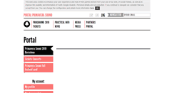 Desktop Screenshot of portal.primaverasound.com